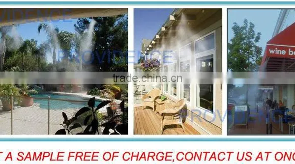 E0682 HAIGINT Low Pressure Water Air Humidifier Misting Cooling System Kit With Brass Mist Nozzle photo-4