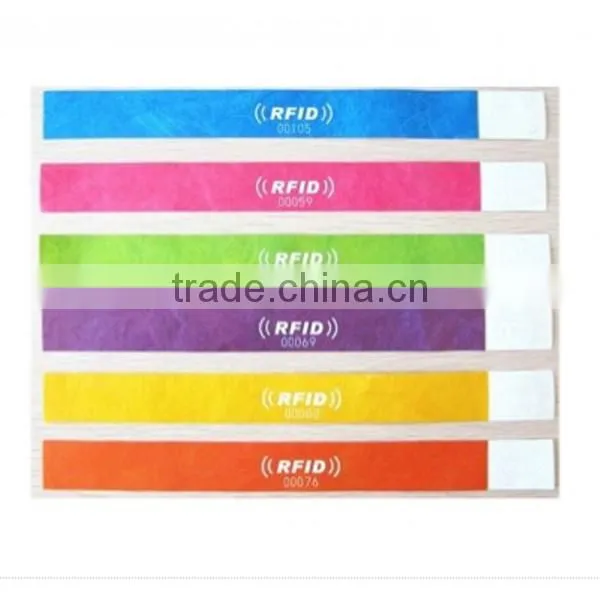 Disposable Paper RFID Medical Wristband Bracelets photo-5