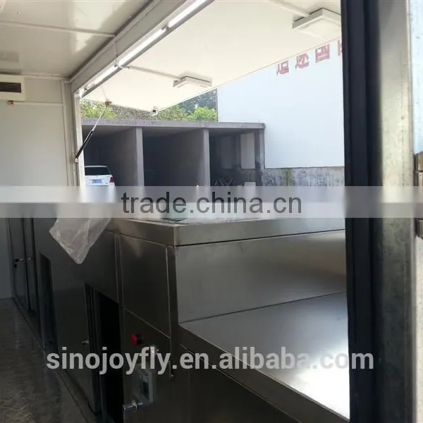 Enclosed Car Trailer Fibreglass Cook Equipments Kiosk photo-3