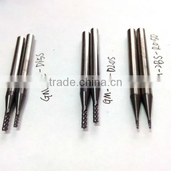 Square End Mill Tungsten Carbide Micro Head Dia1.0mm Wholesale Price photo-3