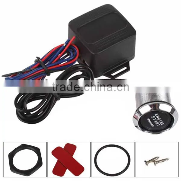 Universal 12V Auto Car Engine Start Stop Push Button Ignition Engine Switch Starter With Blue Illumination for All Cars photo-4