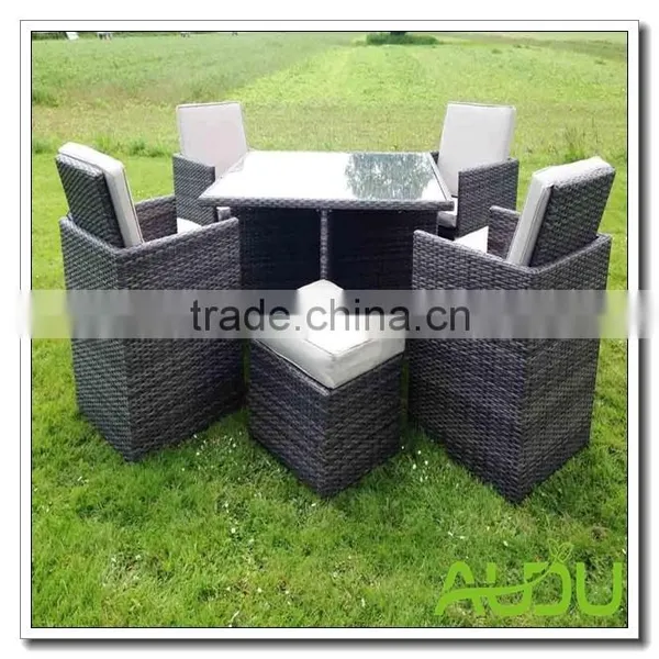 Audu 9 Pieces Outside Polyrattan Furniture Garden photo-4