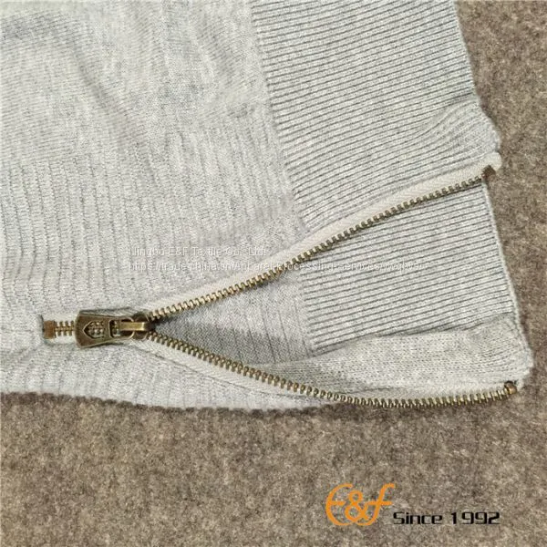 Raglan Sleeves and Slit Sweater for Men photo-4