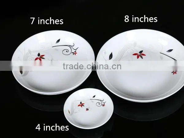 KC-2913 Haonai Decal Ceramic Dinner Plate photo-5