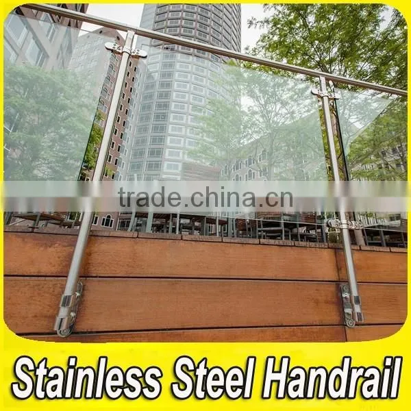 Fashion Design 304 Outdoor Stainless Steel Balcony Railing for Buildings photo-5