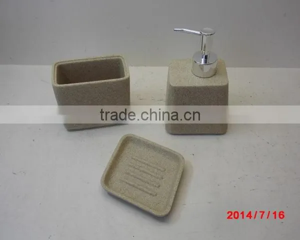 Shenzhen Fountain Craft Factory Produce Sandstone Bathrooms Accessories for Bathroom Design and Home Decor photo-2