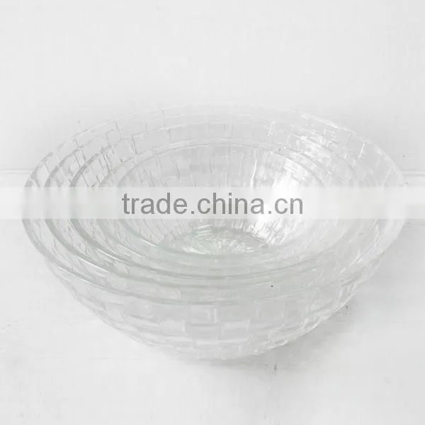 Smoke Pipe Bowl Glass for Soup Salad photo-2