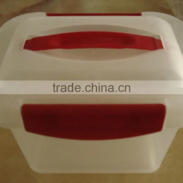 19.5cmx15cmx12.8cm Plastic Rectangular Storage Tool Box Set photo-6