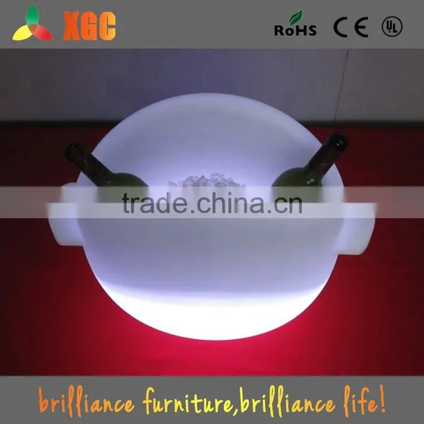 LI-Battery Remote WIFI Control LED Tonneau LED Ice Bucket, LED Big Size Cylinder Bucket photo-3