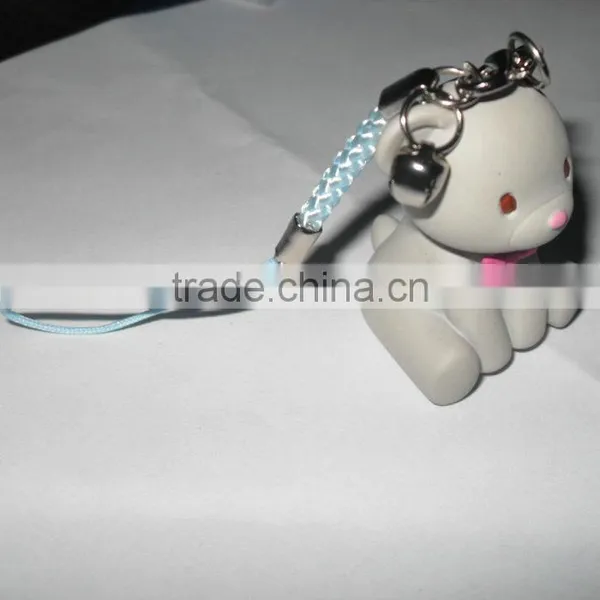 Keyring With Polyresin Mascot Decoration photo-5