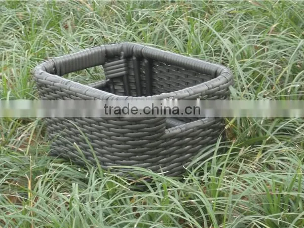 Aluminum Outdoor Furniture Waterproof Rattan Basket Storage Boxs photo-2