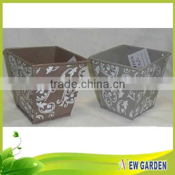 Innovative Indoor Decoration Dark Brown Flower Pots,Different Shapes Planter photo-3