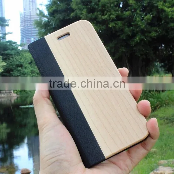 Classical Chinese Walnut/bamboo/rosewood/cherry Card Bumper/pocket Cell Phone Case for Samsung photo-2