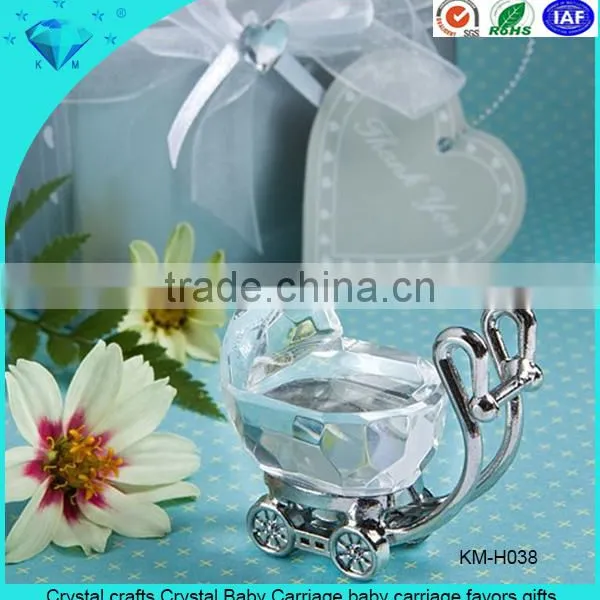Hot Sale Wedding Crystal Gifts K9 Crystal Pumpkin Car photo-2