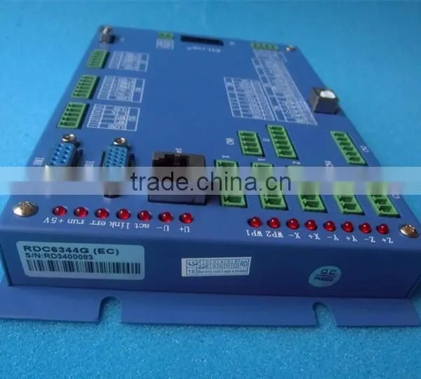 RDC6344G 4axis 7inch Touch Screen Co2 Laser Controller for Co2 Laser Cutting Machine photo-2