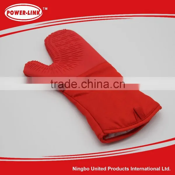 BBQ Kitchen Stripes Cloth With Silicone Large Size Glove photo-3