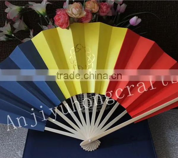 Custom Printed Japanese Paper Hand Fan photo-2