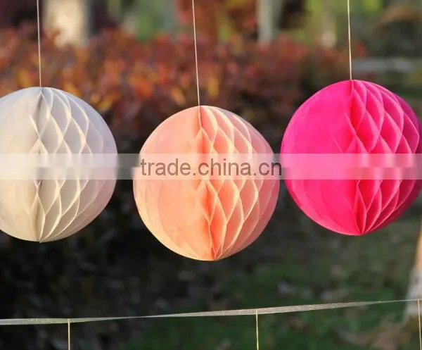 Wedding Decorations Paper Honeycomb Ball Wholesale photo-4