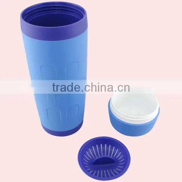 420ML Double Wall Plastic Drinking Cup photo-3