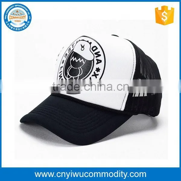 Custom Embroidery Patch Mesh Back Baseball Cap Hat Printed Pattern 6-panel Style Camo Trucker Cap