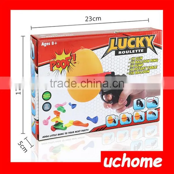UCHOME Russian Party Lucky Roulette Balloon Gun Shots Drinking Game photo-2