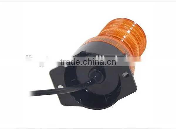 Amber 10-30V IP67 LED Rotating Beacon Flashing Lights LED Emergency Warning Light photo-3