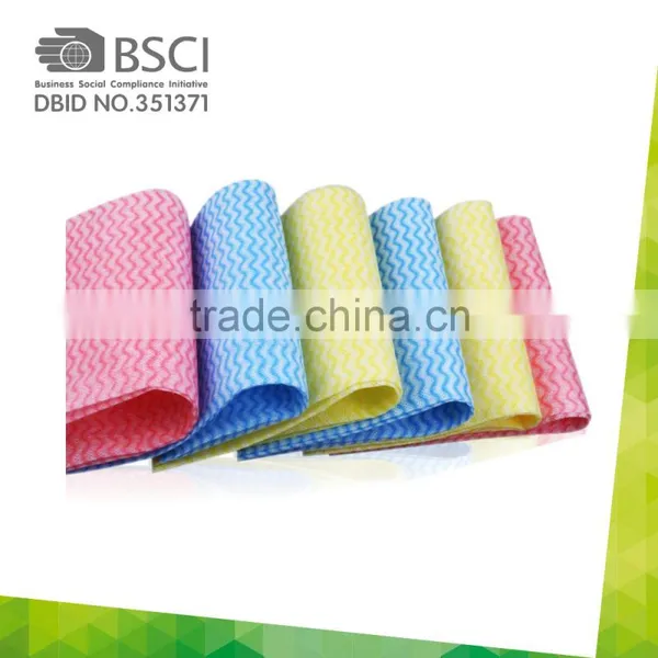 China Supplier OEM Factory Good Quality Nonwoven Cloth Use for Kitchen Multi-purpose Cleaning Cloth photo-3