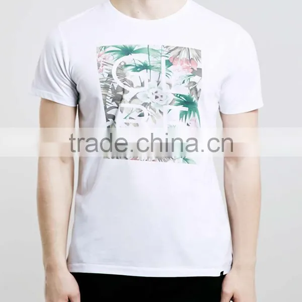 100% Cotton High Quality Custom Printed Mens Promotional t Shirt photo-3