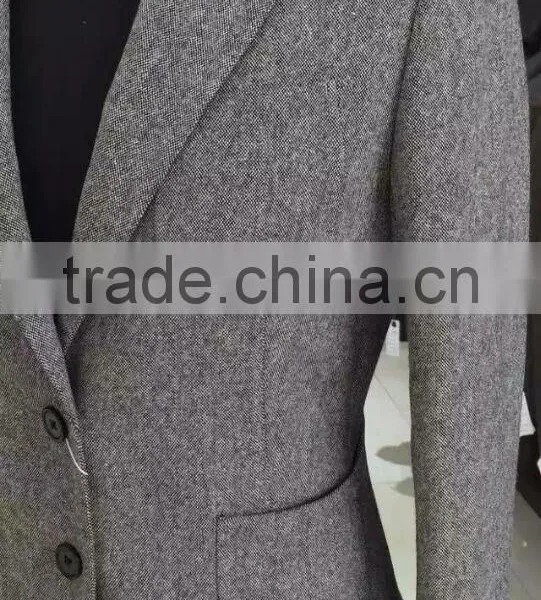 Ladies' Winter PU Slim Fit Basic Jacket Blazer photo-6