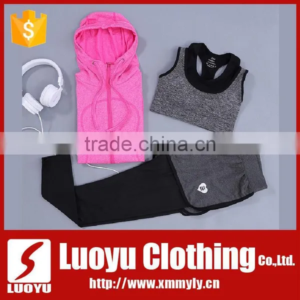 Women Yoga Wear Suits Sports Bra and Yoga Pants photo-3