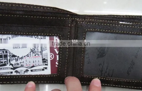 Fashion New Genuine Leather Men Stylish Notecase photo-4