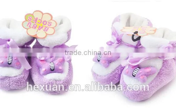 B80006C ,kids Minion Plush Slippers and Shoes/Kids Plush Indoor Slipper photo-3