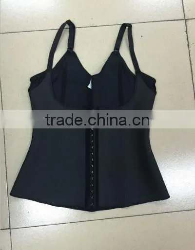 Women Nude Adjustable Straps Waist Cincher Body Shaper photo-3