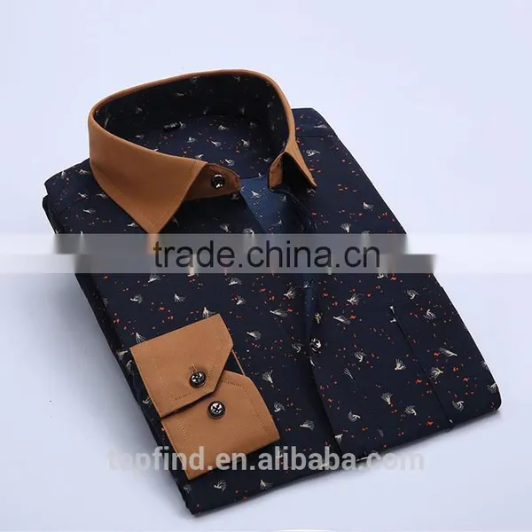 Latest Round Bottom Print New Design Casual Shirt for Man photo-2