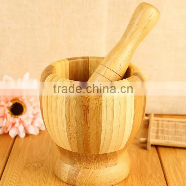 Daily Household Utensils Bamboo Garlic Pounder Daosuan Device,Environmental Kitchen photo-2