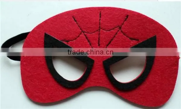 Felt Superhero Mask For Kids 14 to Choose From Batman, Spiderman, Superman, Ironman photo-3