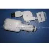 V2.0 IPHONE Usb Retractable Data Cable+Car Charger 2IN1