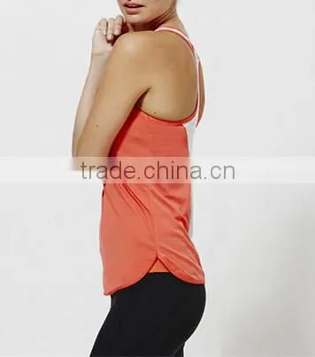 2016 Summer Suit For Women Running Sport Sexy Tank Top/Yoga Clothing photo-4