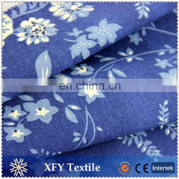 Fashional Printed Cotton Linen Fabric for Dress/suit/coat/jacket photo-3