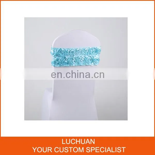 Banquet Wedding Stretch Spandex Chair Sash photo-5