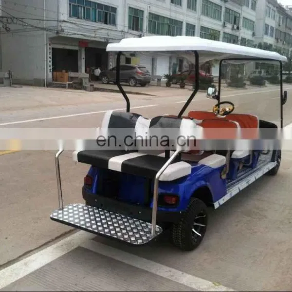 8 Seat Electric Golf Cart Sightseeing Cart photo-6