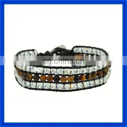 New 2014 European Style Leather Wrap Bracelets TPCL150
