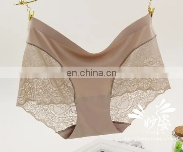Very Soft Microfiber Seamless Panties Bonded Underwear for Fat Women photo-2