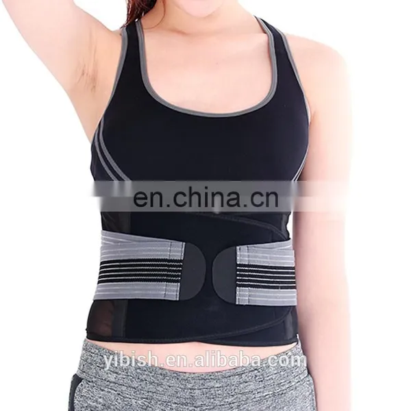 2016 Adjustable Sport&Medical Waist Support/ Fitness Slim Neoprene Waist Trimmer Belt Support#HY854 photo-3