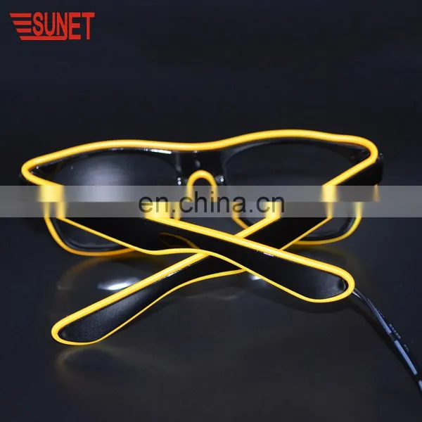Halloween Christmas Party Decoration Sound Activated Led Glasses photo-4