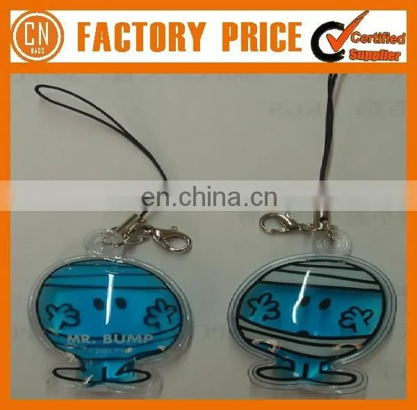 Customized Logo OEM Designed Liquid Keychain photo-4