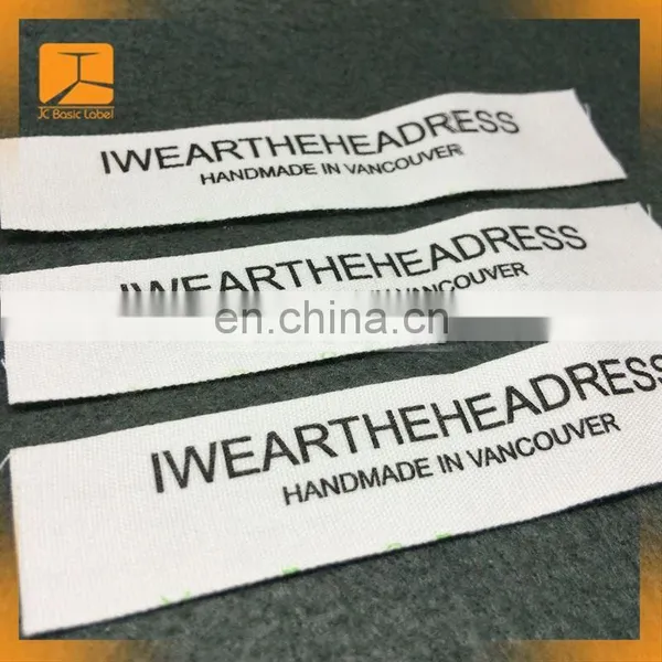 Silk Screen Printed Garment Label in Apparel photo-2