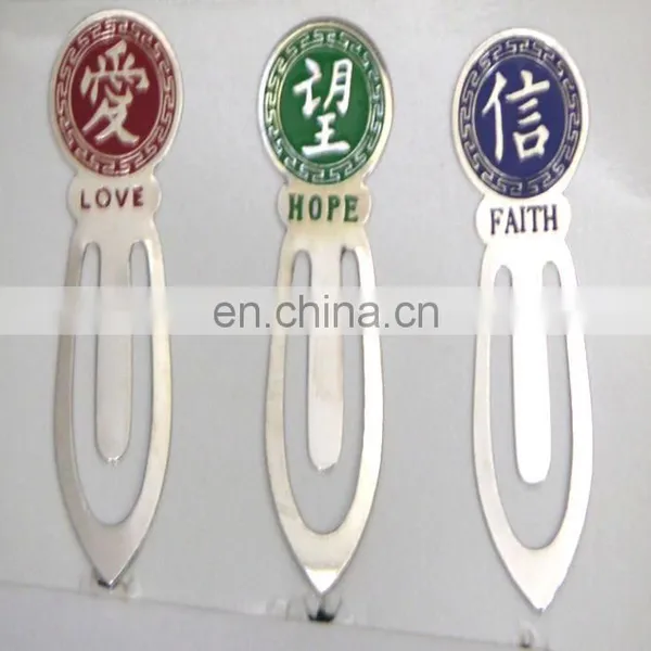 Gifts Wholesale Transparent Metal Bookmarks photo-6