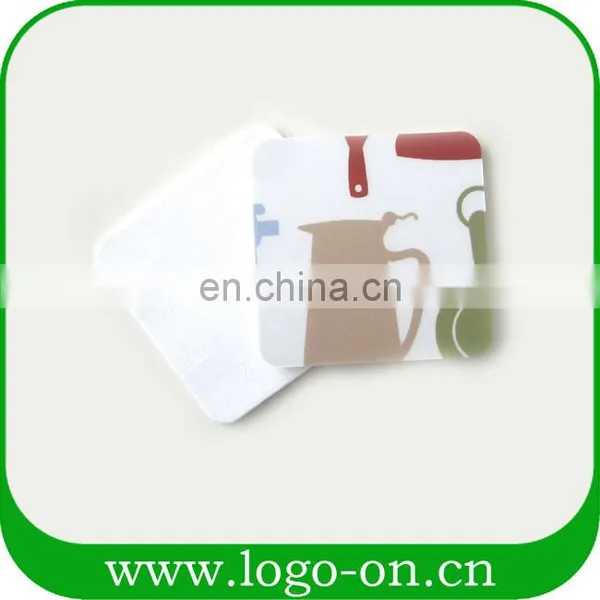 Custom Strong Absorbent Paper Printed Paper Coaster photo-4