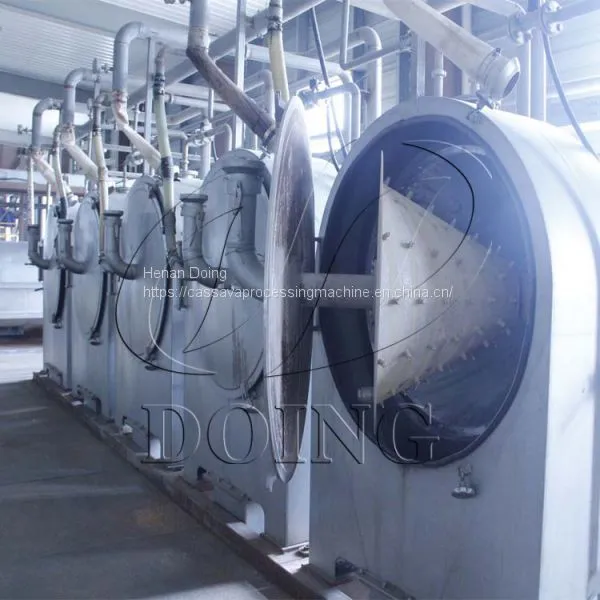 Starch Centrifugal Sieve in Cassava Starch Making Processing Machine photo-2